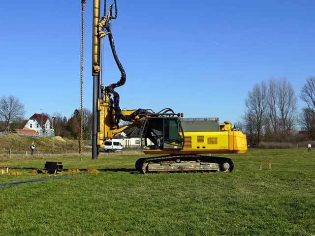 Forage géothermique pour PAC à Bulle